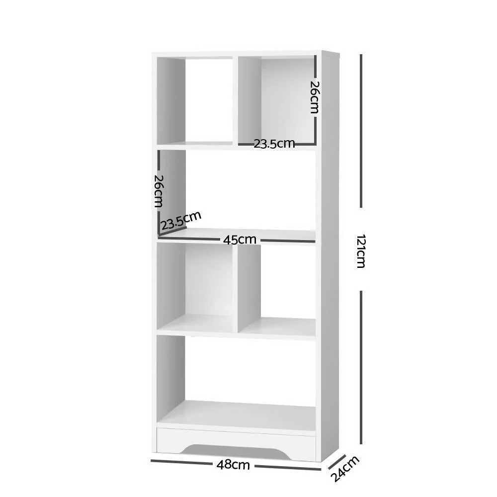 Display Shelf Bookcase Storage Cabinet Bookshelf Home