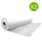 Disposable Massage Table Sheet Cover 180cm x 80cm - 2 Rolls