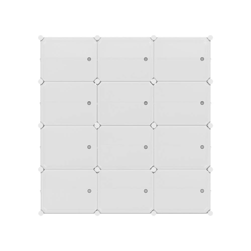 DIY Shoe Box Shoe Cabinet White Storage Cube Portable