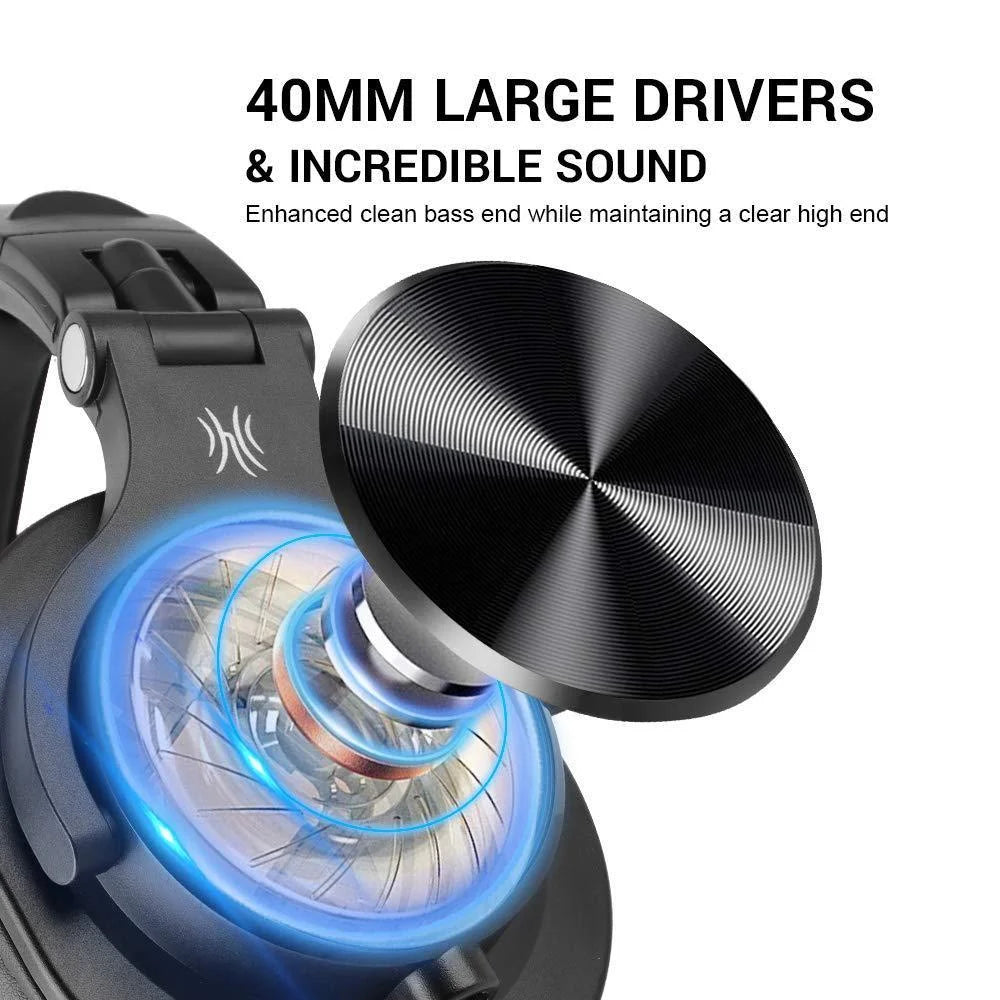 Dj Monitor Headphones With Mic Black - Electronics >