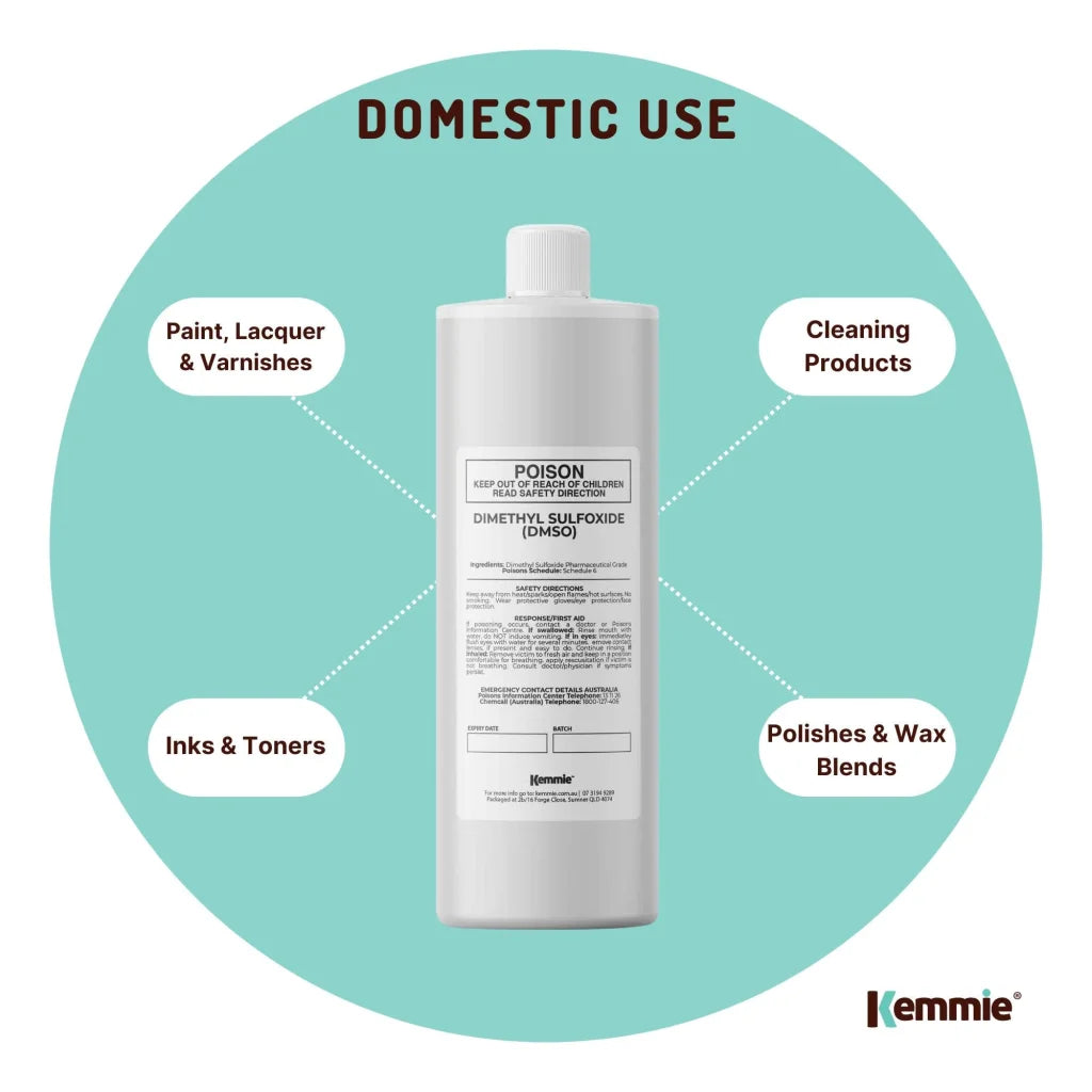 DMSO Liquid 250ml 99.9% Pure Pharmaceutical Dimethyl