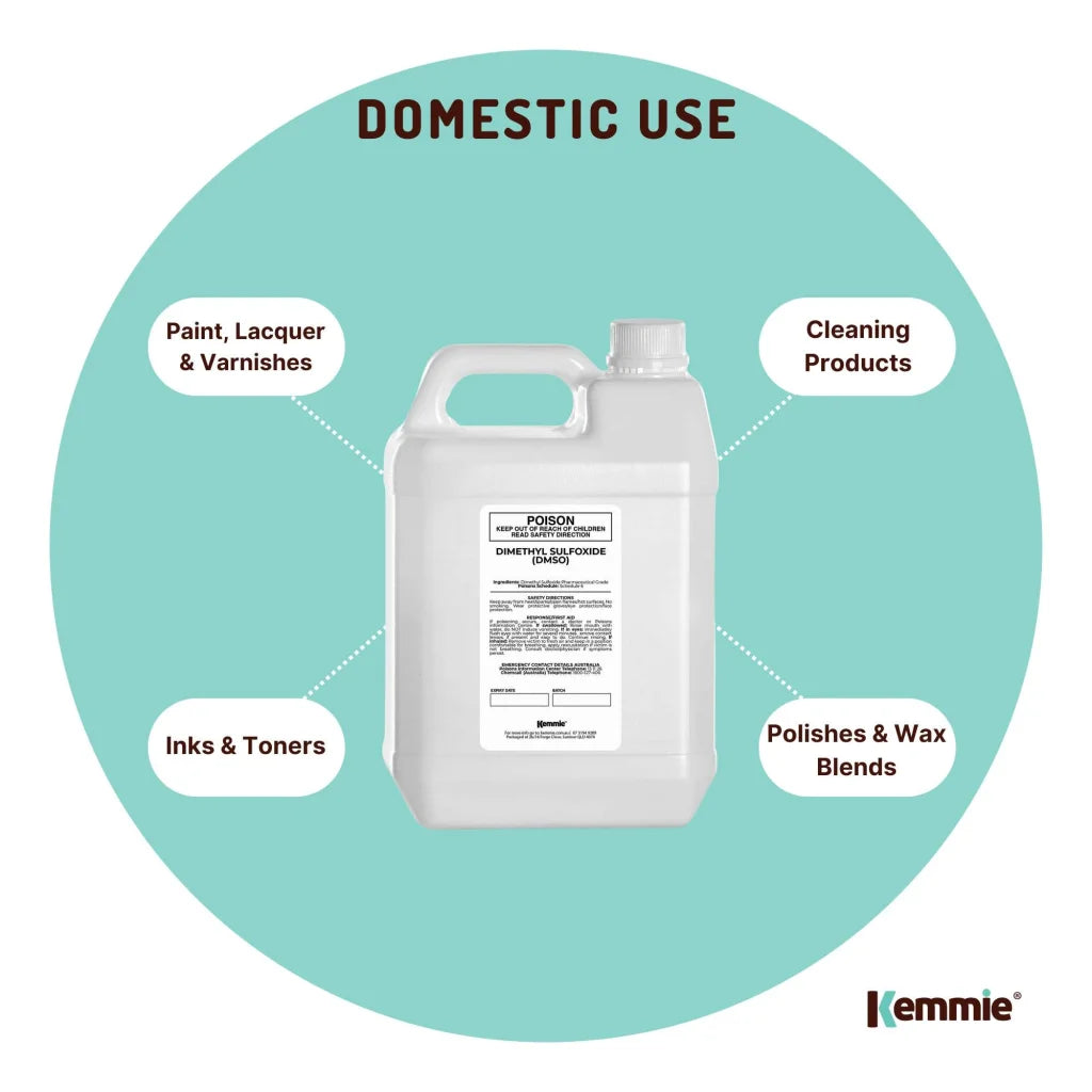 DMSO Liquid 5L 99.9% Pure Pharmaceutical Dimethyl Sulfoxide