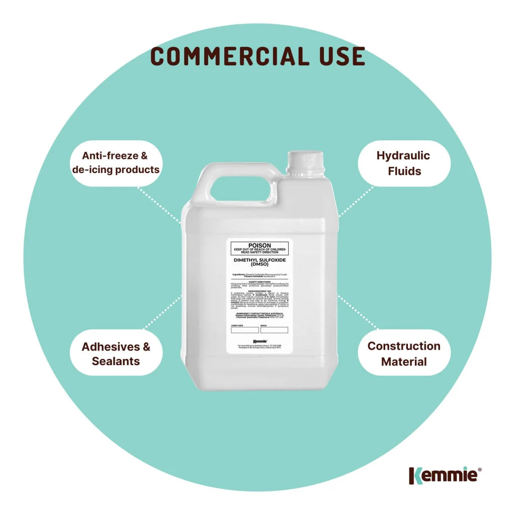 DMSO Liquid 5L 99.9% Pure Pharmaceutical Dimethyl Sulfoxide