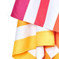 Dock & Bay Beach Towel Cabana Collection L | Quick Dry | Peach Sunrise