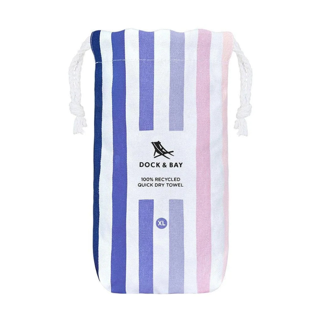 Dock & Bay Beach Towel Cabana Collection XL | Quick Dry | Dusk To Dawn-1973193416187711496