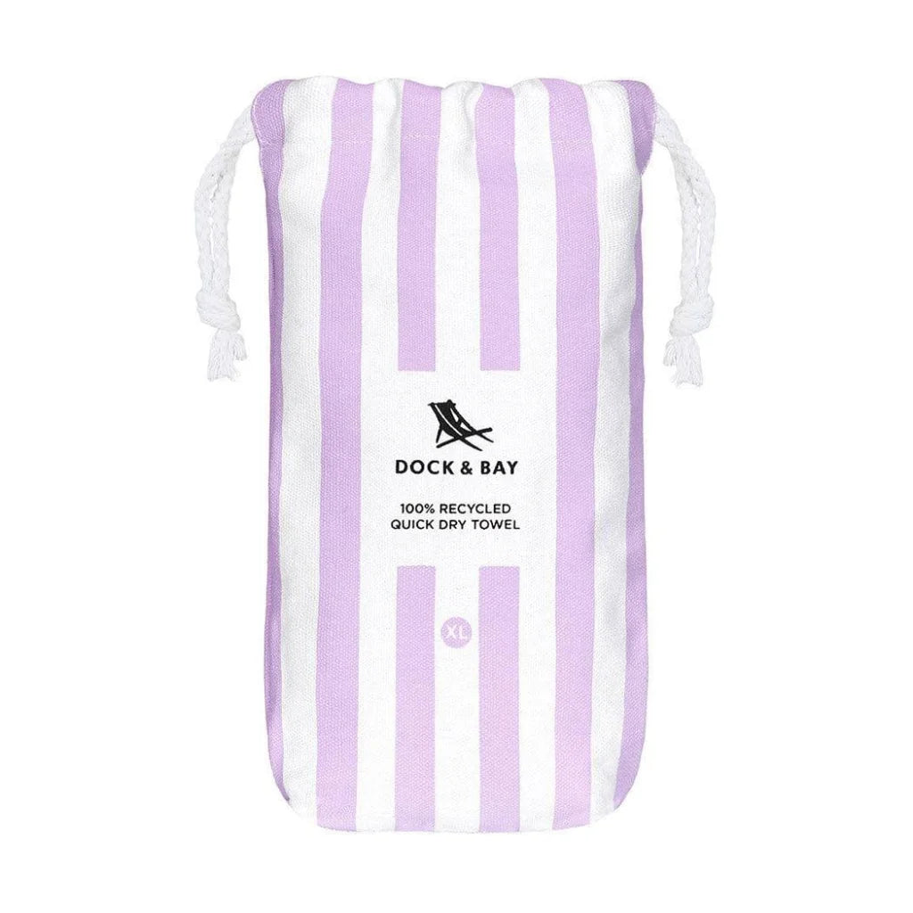 Dock & Bay Beach Towel Cabana Collection XL | Quick Dry | Lombok Lilac-1973193413427859458