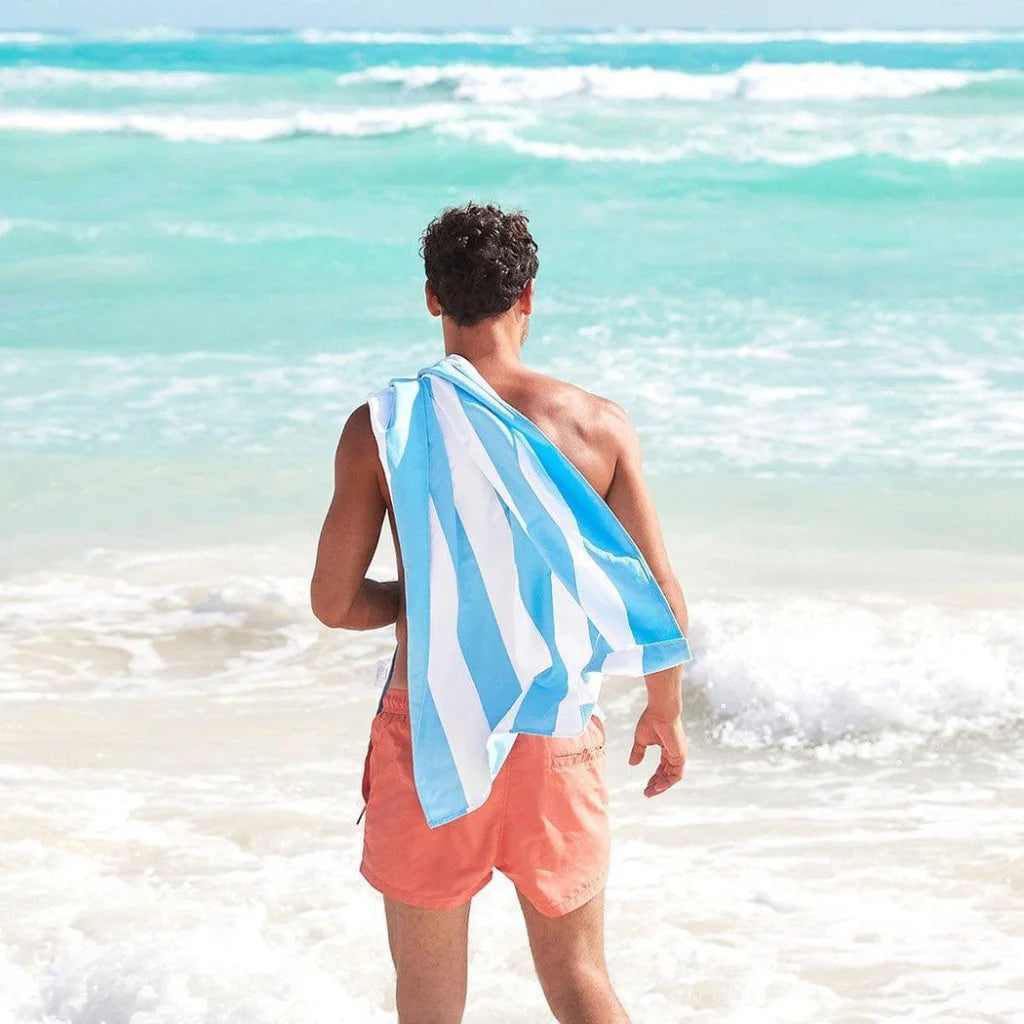 Dock & Bay Beach Towel Cabana Collection XL | Quick Dry | Tulum Blue-1973193412568027137