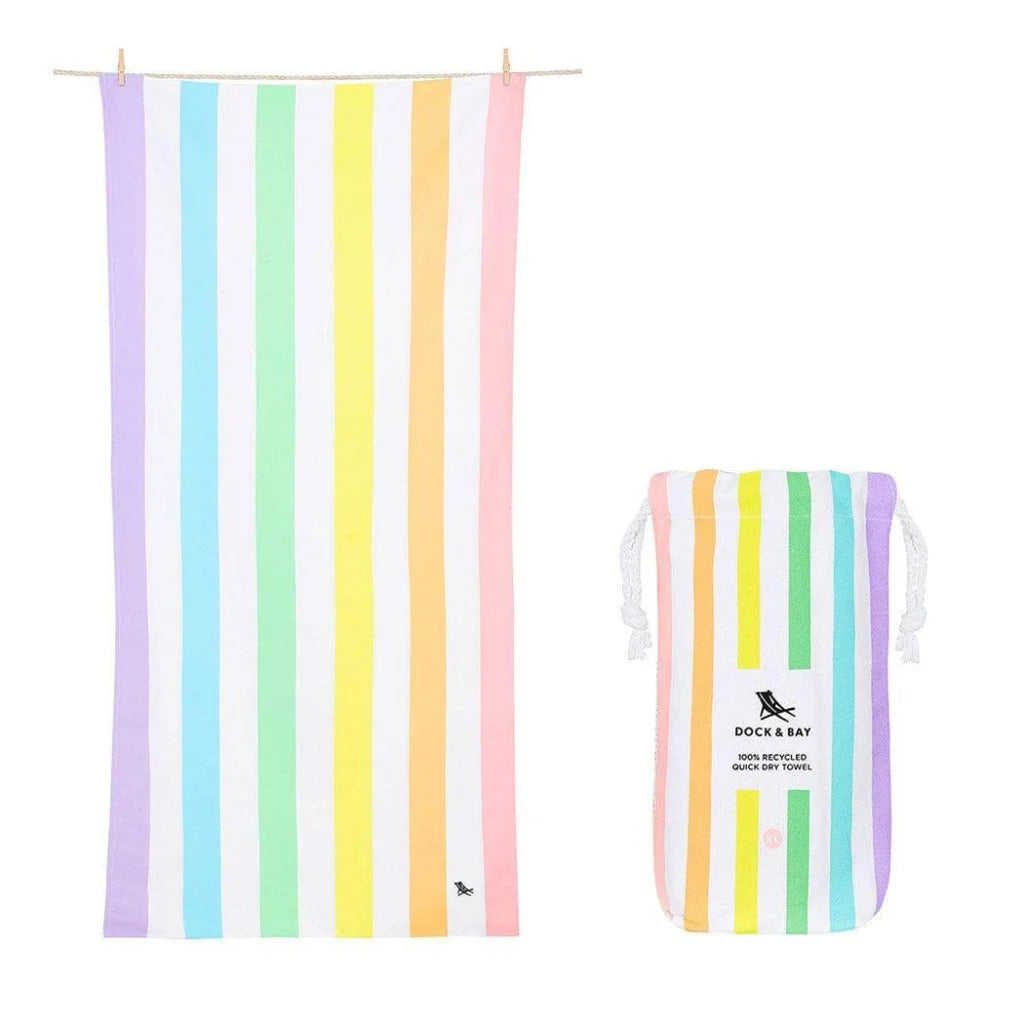 Dock & Bay Beach Towel Cabana Collection XL | Quick Dry | Unicorn Waves-1973193809596649472
