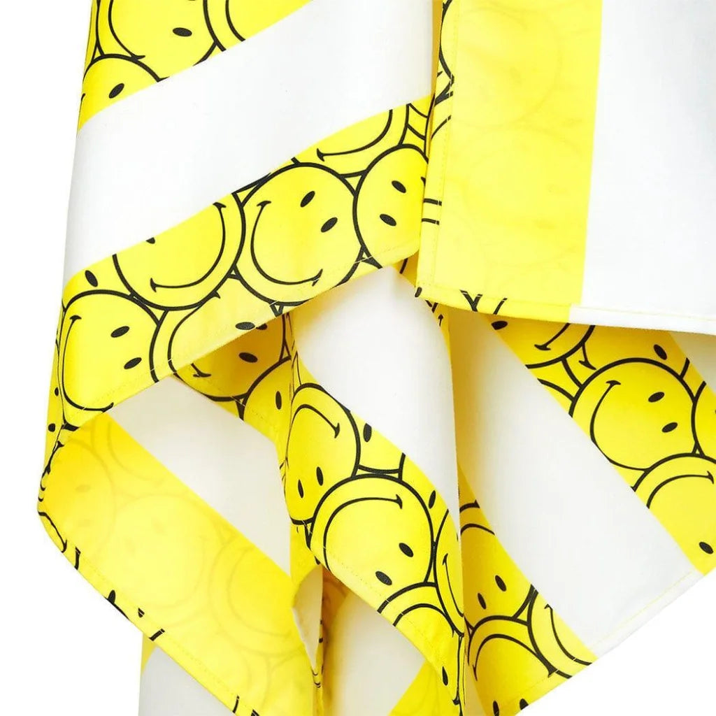 Dock & Bay KIDS Beach Towel | Quick Dry | Smiley