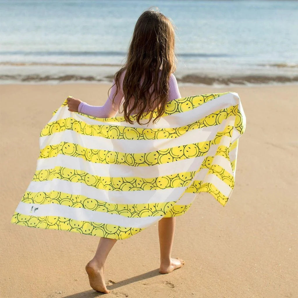 Dock & Bay KIDS Beach Towel | Quick Dry | Smiley-1973193413599825922