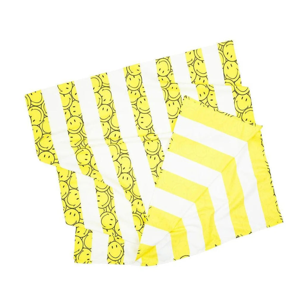 Dock & Bay KIDS Beach Towel | Quick Dry | Smiley