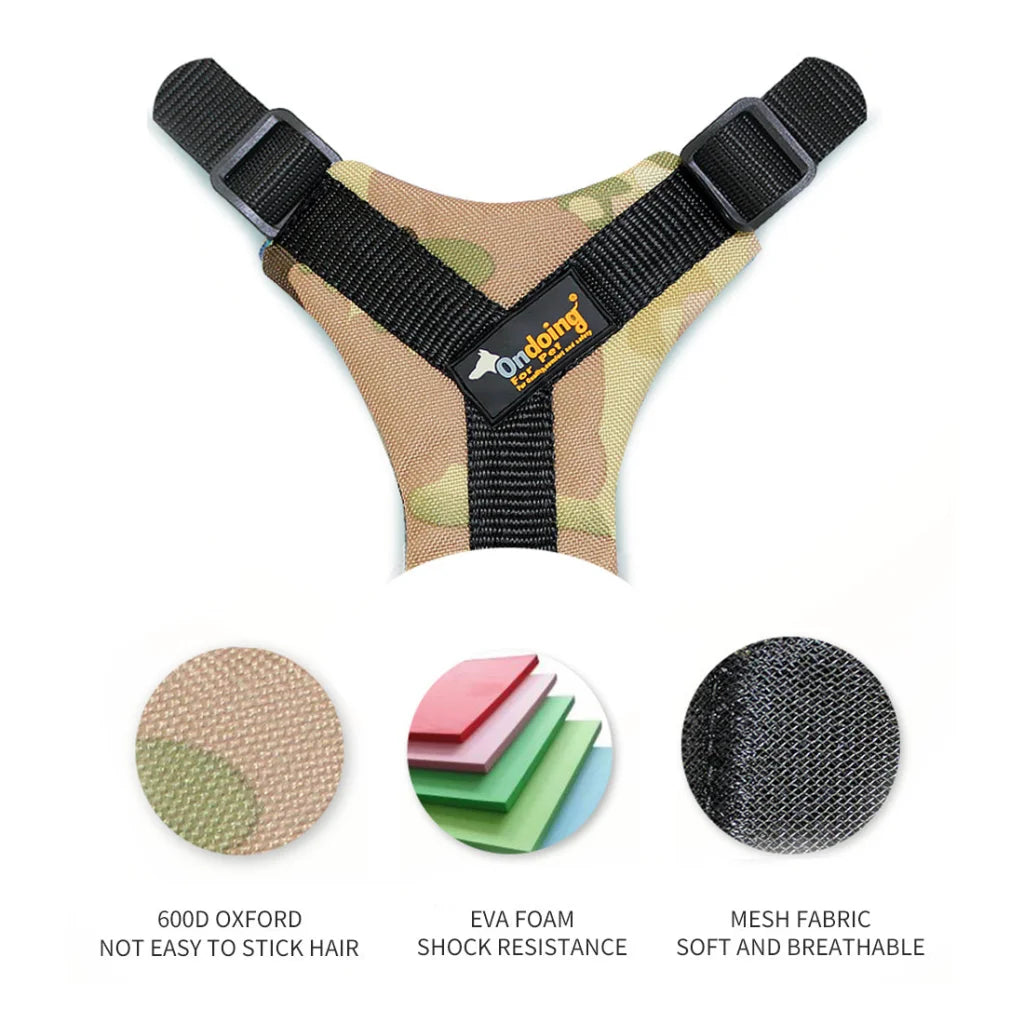 Dog Backpack Harness Pet Carrier Saddle Bag Reflective