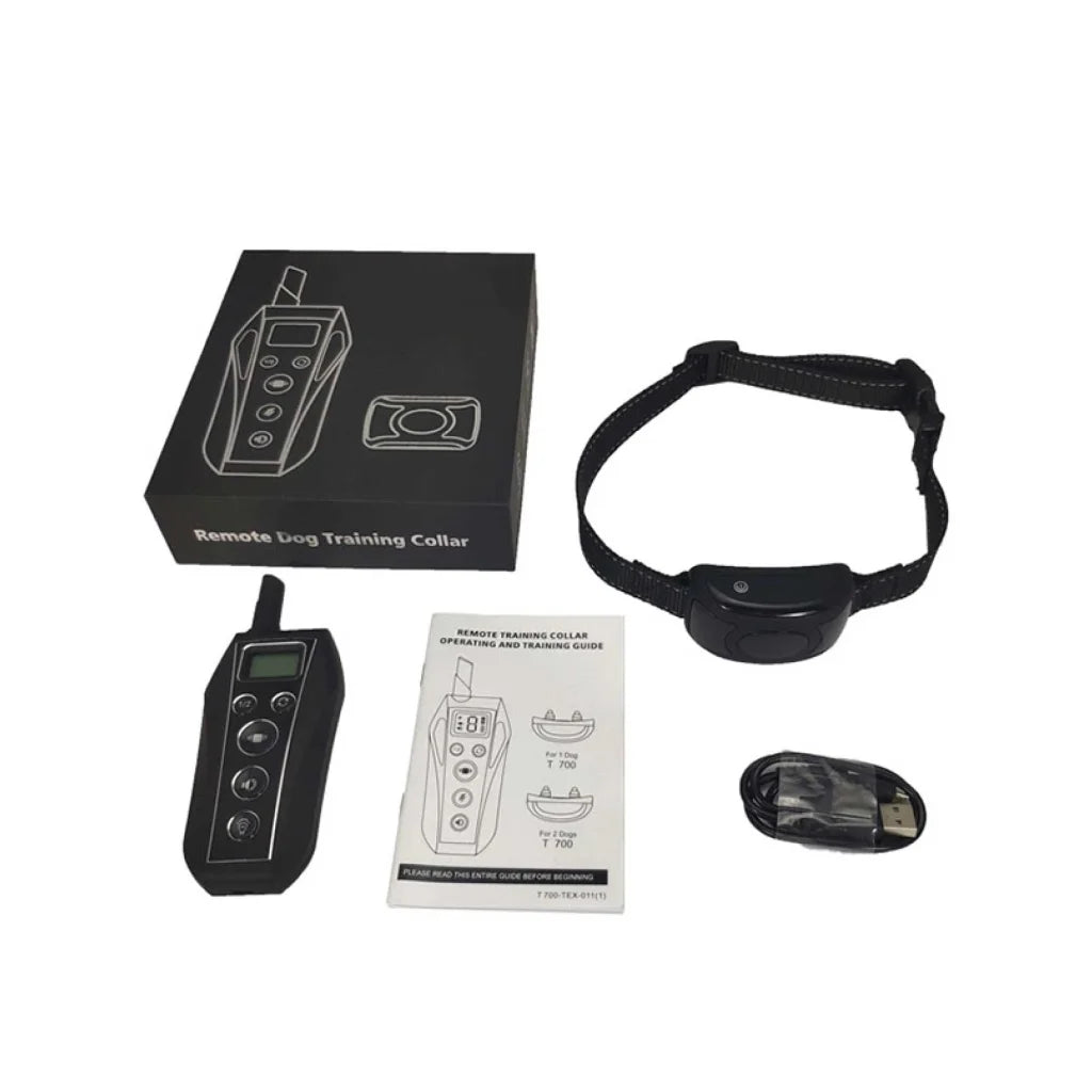 Dog Bark Collar 1x 600m Range Receiver Vibration IPX7