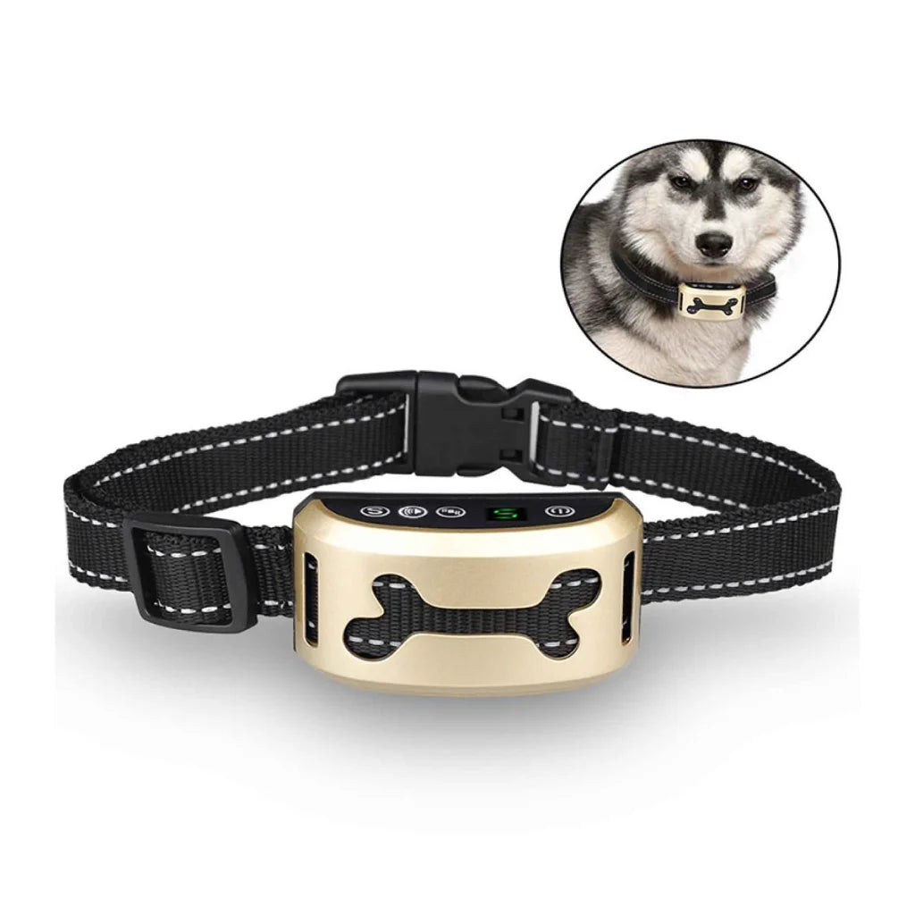 Dog Bark Collar Sound and Vibration Automatic USB