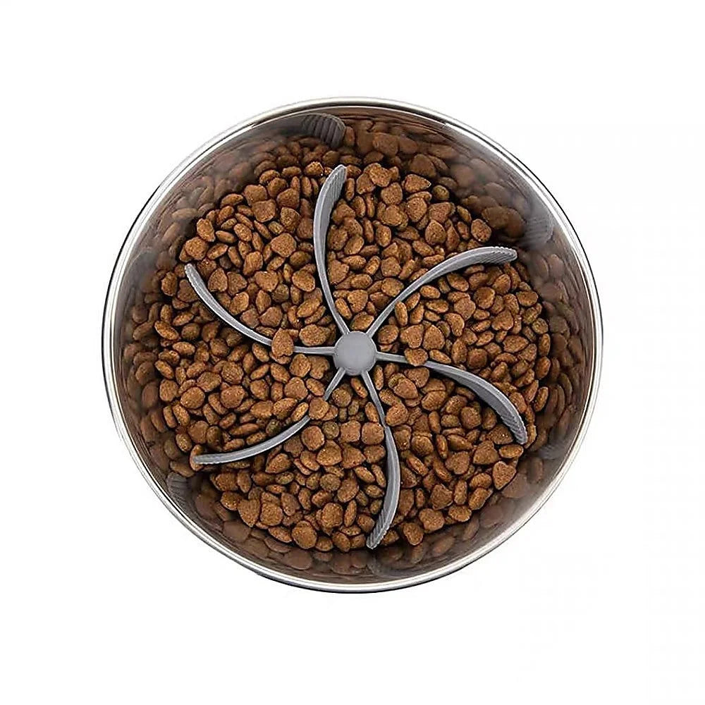 Dog Bowl Slow Feeder Insert (2 Pack) - Pet Care