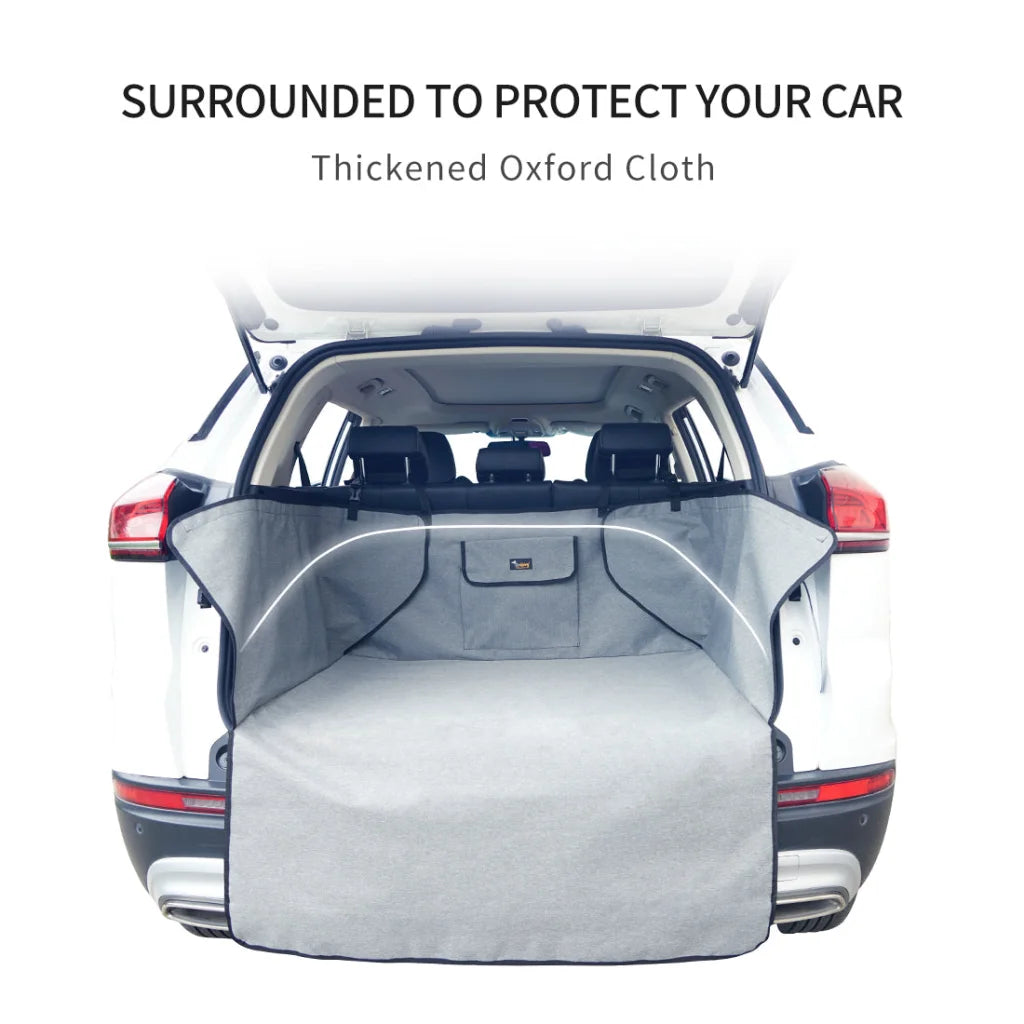 Dog Car Boot Cover Ondoing Grey SUV Liner Trunk Rear Cargo