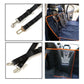 Dog Car Seat Cover Premium Waterproof 600D Oxford Cloth Back Seat Protector Hammock Pet Mat - Black