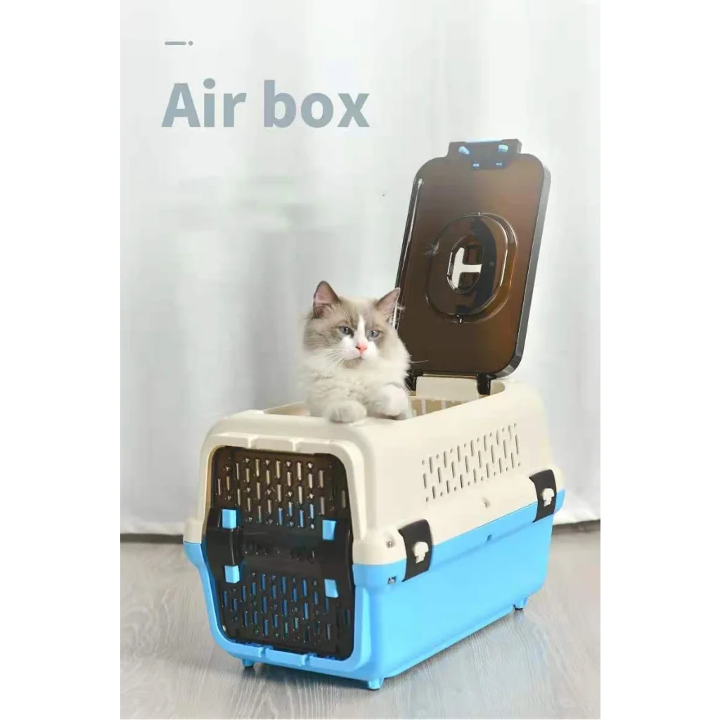 Dog Cat Crate Medium Pet Rabbit Carrier Travel Cage
