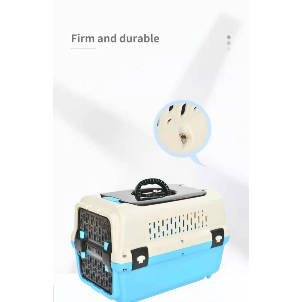 Dog Cat Crate Medium Pet Rabbit Carrier Travel Cage
