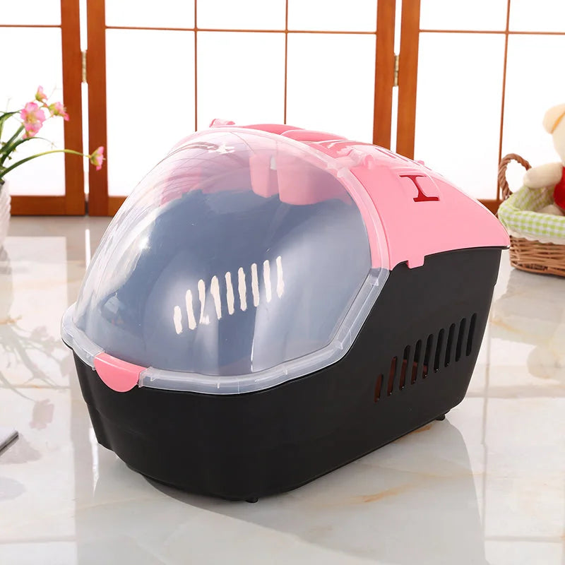 Dog Cat Crate Medium Portable Travel Pet Carrier Cage