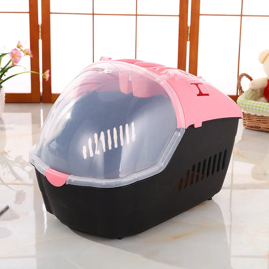 Dog Cat Crate Medium Portable Travel Pet Carrier Cage