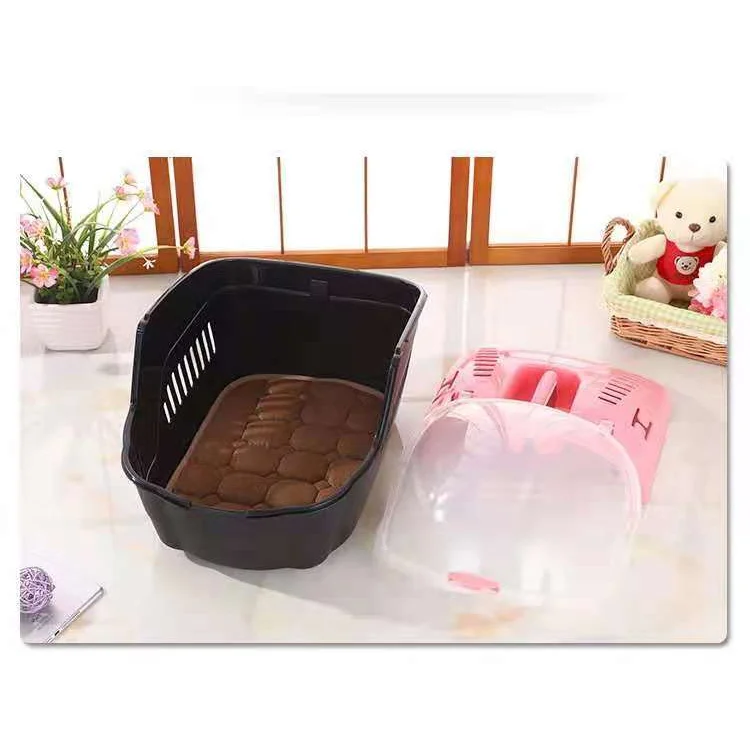 Dog Cat Crate Medium Portable Travel Pet Carrier Cage