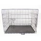 Dog Cat Rabbit Crate Portable Foldable Cage with Blue Cover