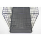 Dog Cat Rabbit Crate Portable Foldable Cage with Cover Blue