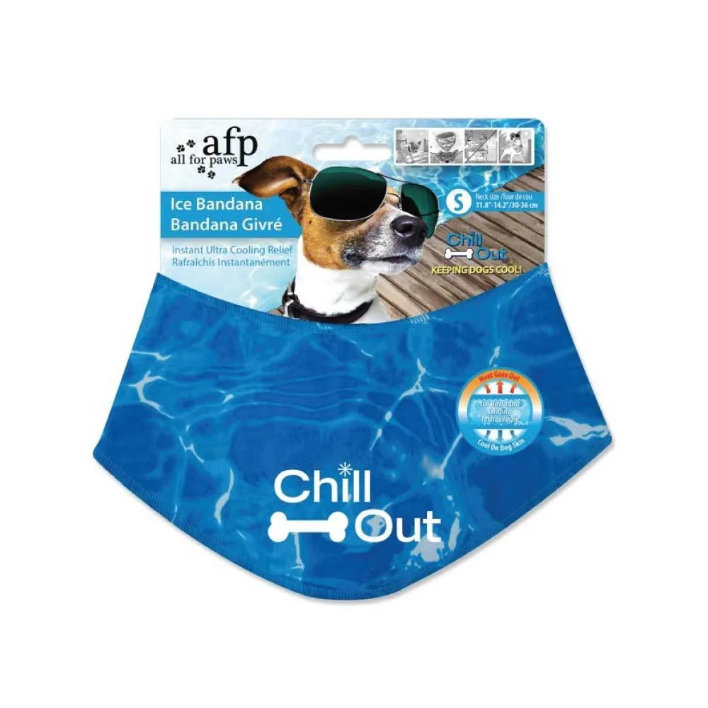 Dog Cooling Bandana Ice Neck Collar - AFP Chill Out Pet