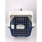 Dog Crate Navy XXXL Puppy Cat Carrier Cage with Tray Bowl &
