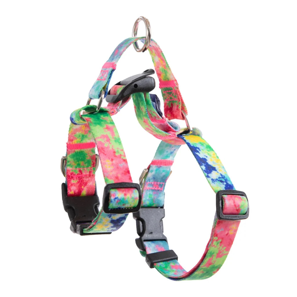 Dog Harness Double-Lined Straps Adjustable L - Sweet Green