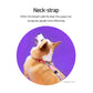 Dog Harness Double-Lined Straps Adjustable M NEON