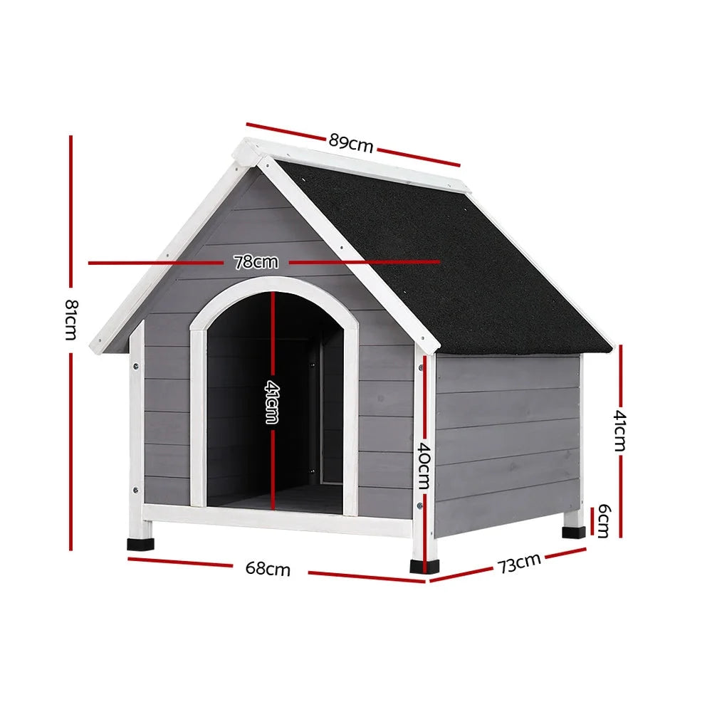 Dog Kennel House Wooden Outdoor Indoor Puppy Pet House