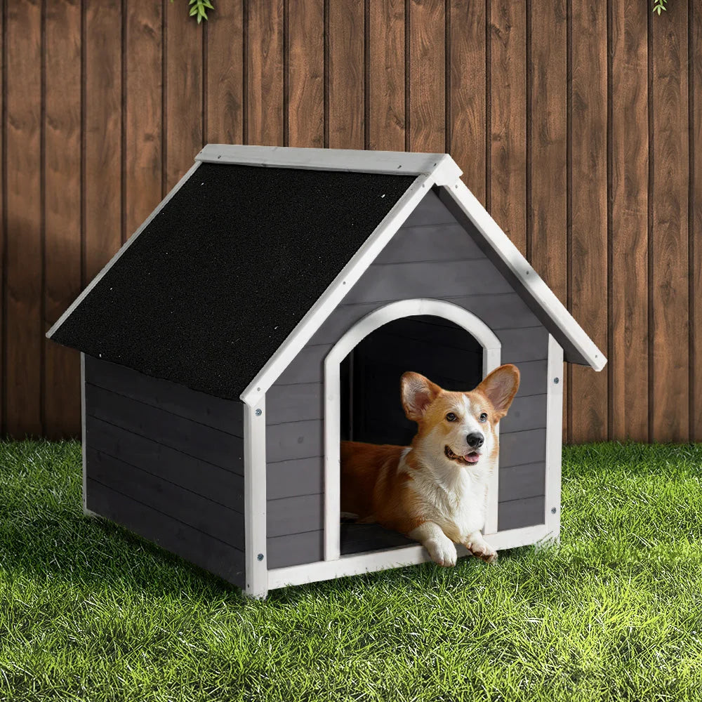 Dog Kennel House Wooden Outdoor Indoor Puppy Pet House