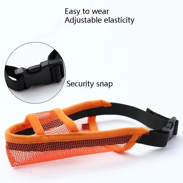 Dog Mouth Cover Anti-Bite Mesh Dog Mouth Cover Medium