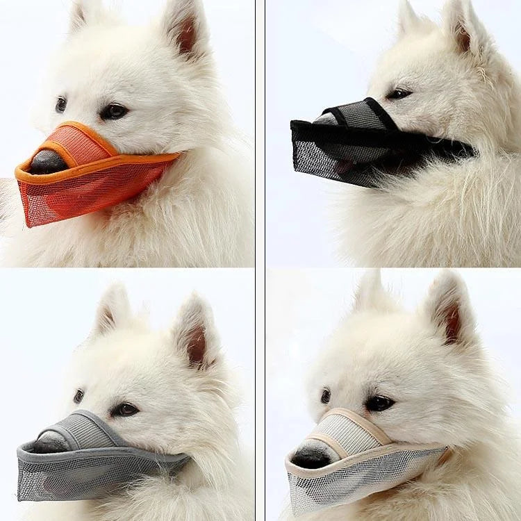 Dog Mouth Cover Anti-Bite Mesh Dog Mouth Cover Medium