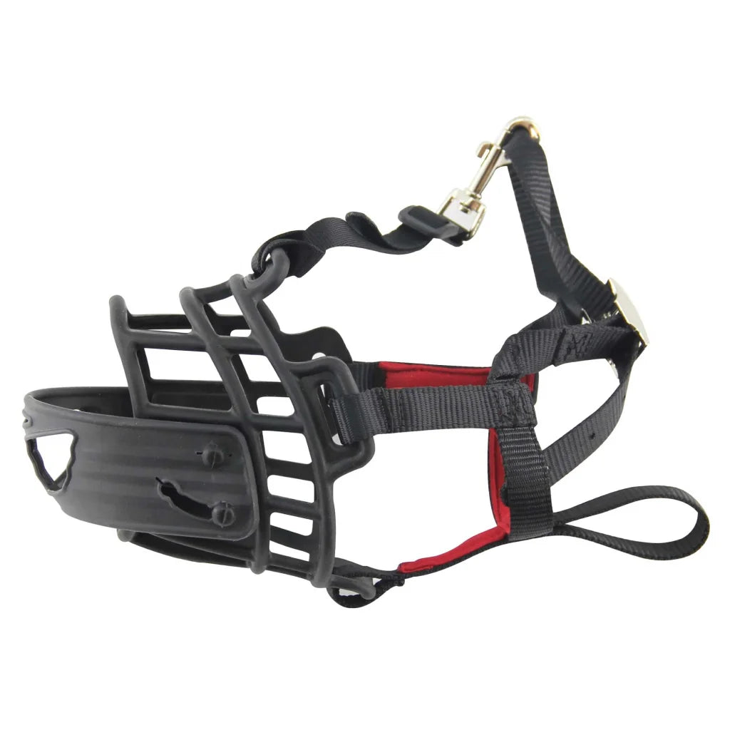 Dog Muzzle Guard X-Small Anti-Barking Biting Soft Flexible