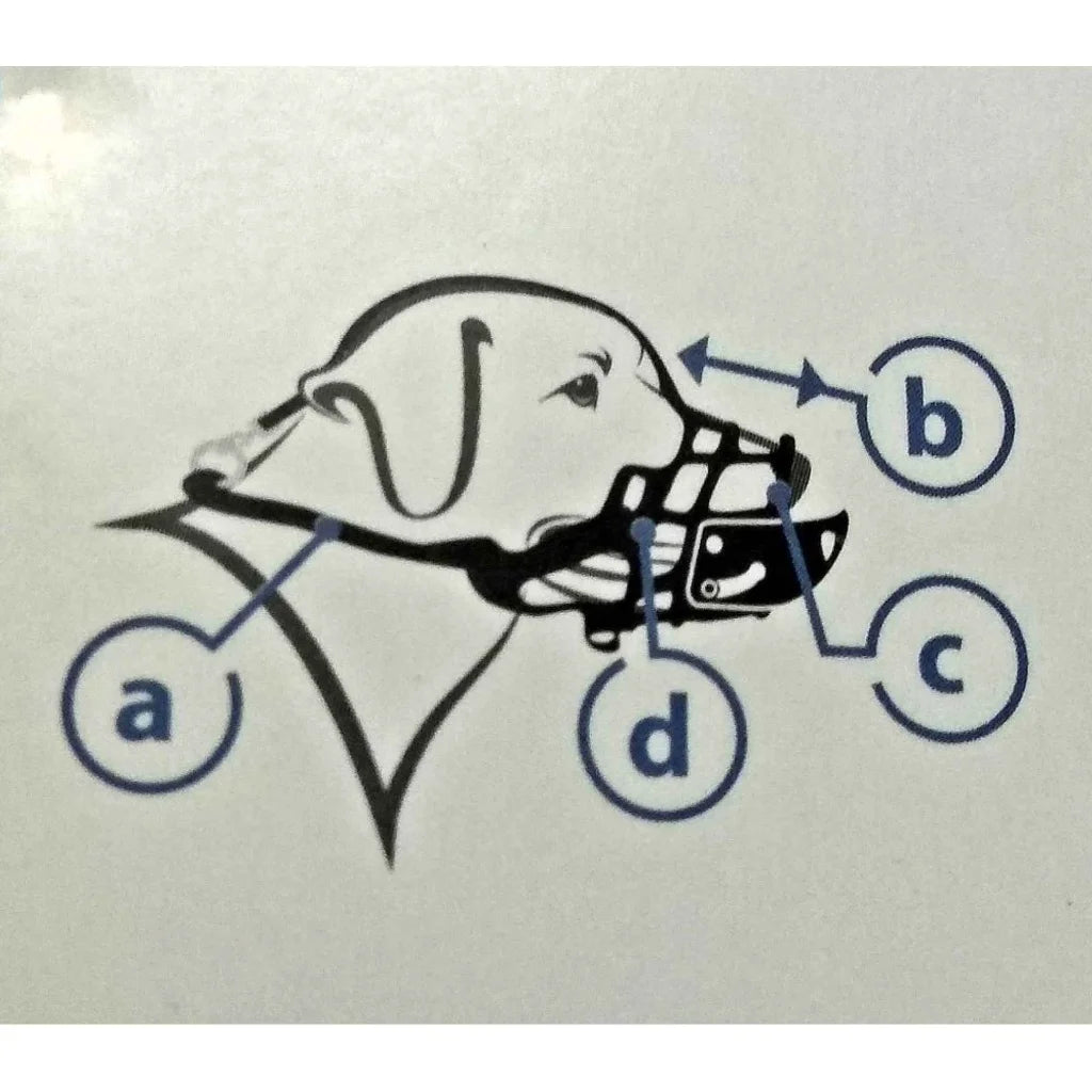 Dog Muzzle Guard X-Small Anti-Barking Biting Soft Flexible