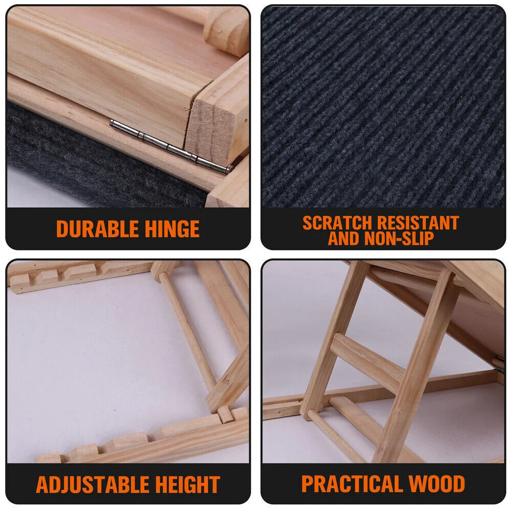 Dog Pet Ramp VaKa 70cm Foldable Adjustable Height Dogs