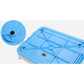 Dog Potty Training Tray Medium Portable with Wall Pet Puppy