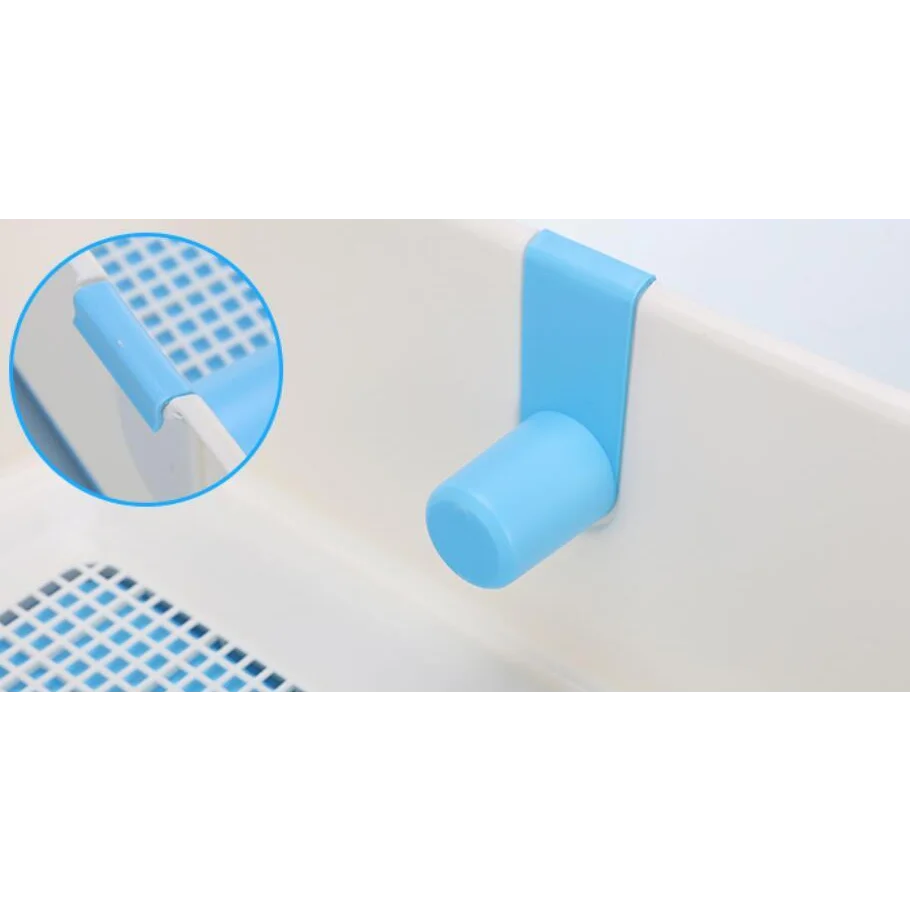 Dog Potty Training Tray Medium Portable with Wall Pet Puppy