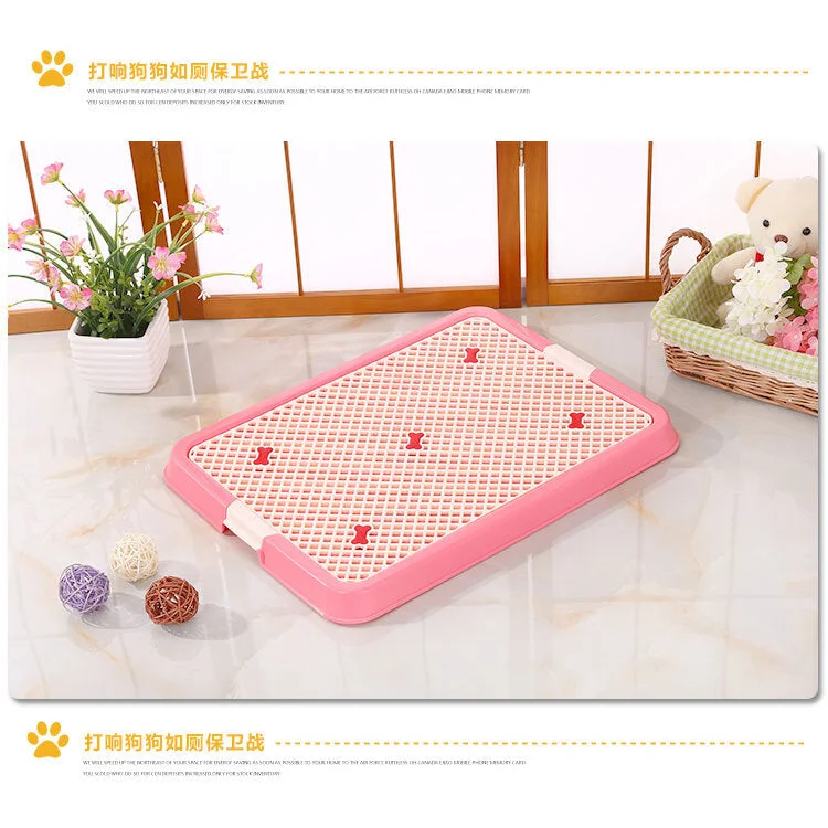 Dog Potty Training Tray Small Portable Pet Puppy Toilet Loo