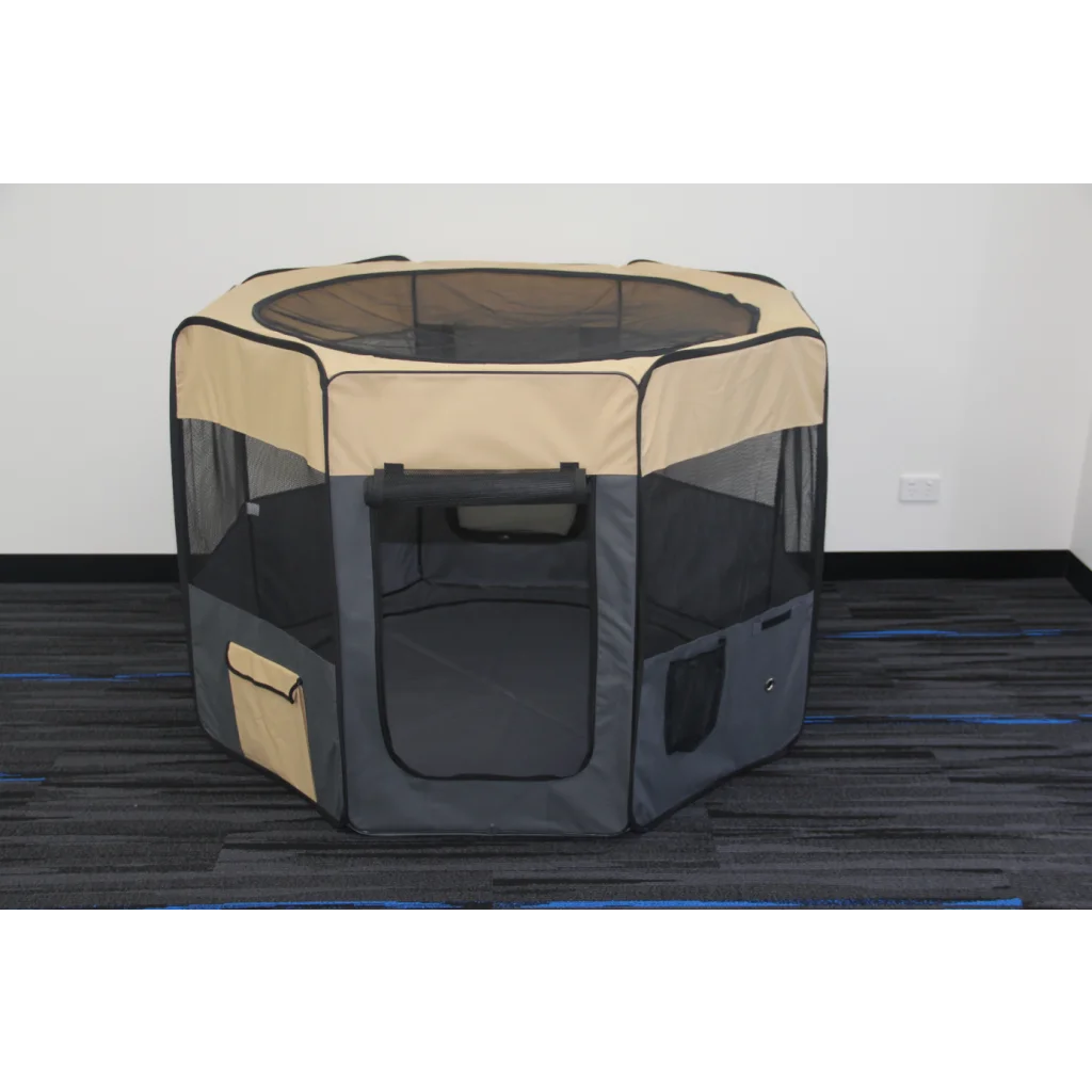 Dog Puppy Rabbit Soft Cage Playpen Enclosure 75cm Foldable