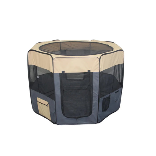Dog Puppy Rabbit Soft Cage Playpen Enclosure 75cm Foldable
