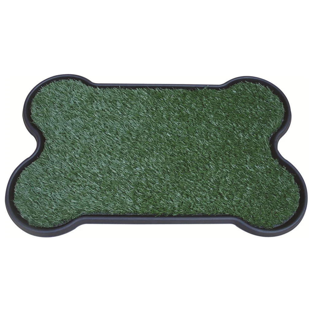 Dog Puppy Toilet Grass Potty Training Mat Loo Pad Bone