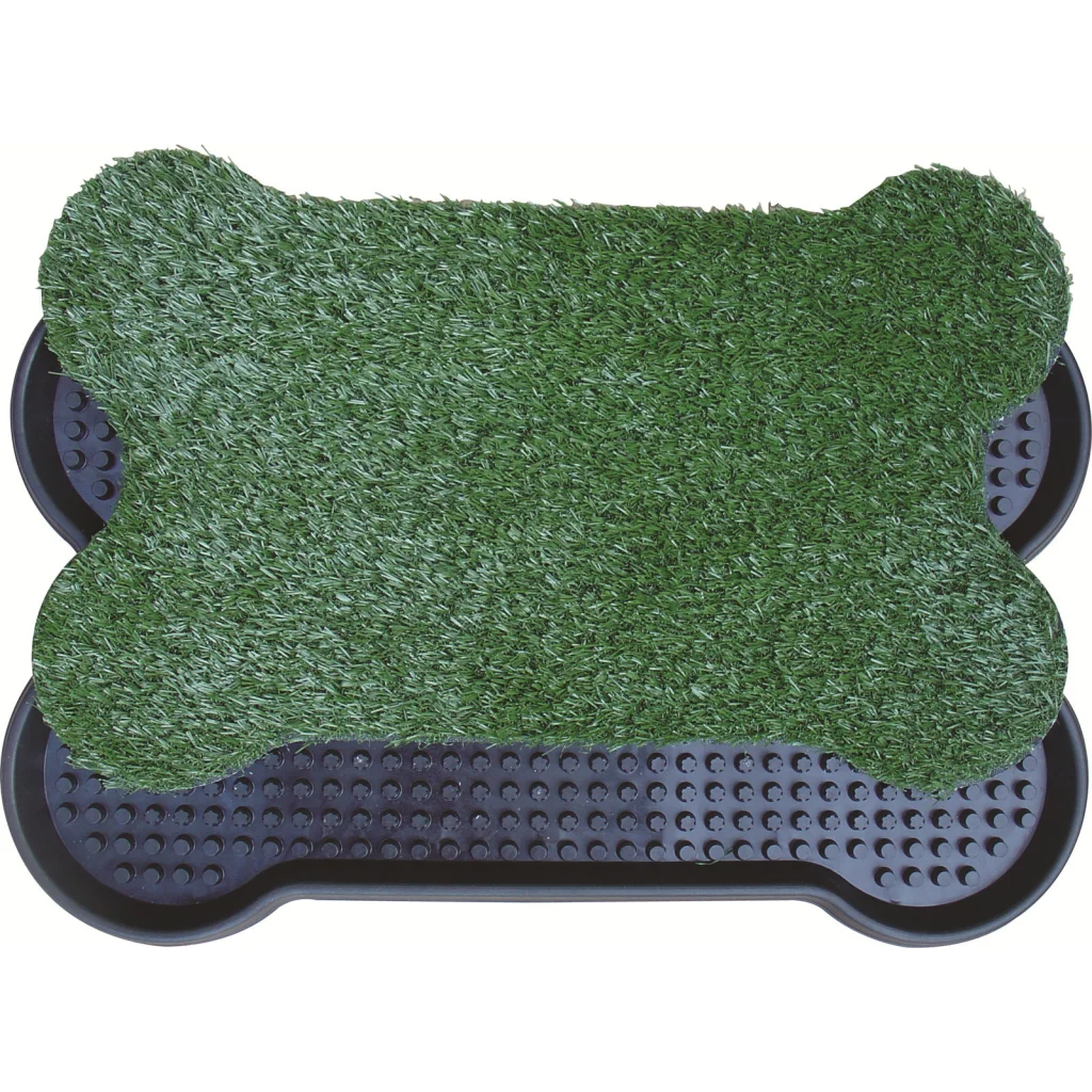 Dog Puppy Toilet Grass Potty Training Mat Loo Pad Bone