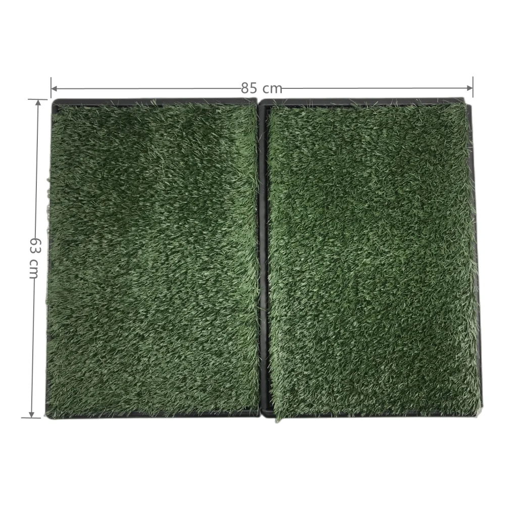 Dog Puppy Toilet Indoor Grass Potty Training Mat Loo Pad 85