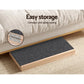 Wooden 70cm dog ramp with display setup and product form