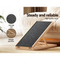 Wooden 70cm dog ramp with shape details and included parts