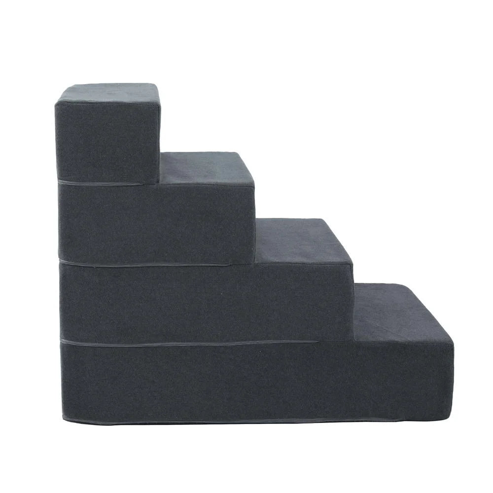 Dog Ramp Foam Dog Cover Stairs Portable Cat Ladder for Sofa